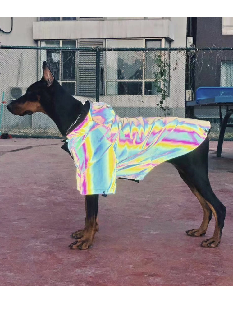 Microcrystalline reflective dog clothes